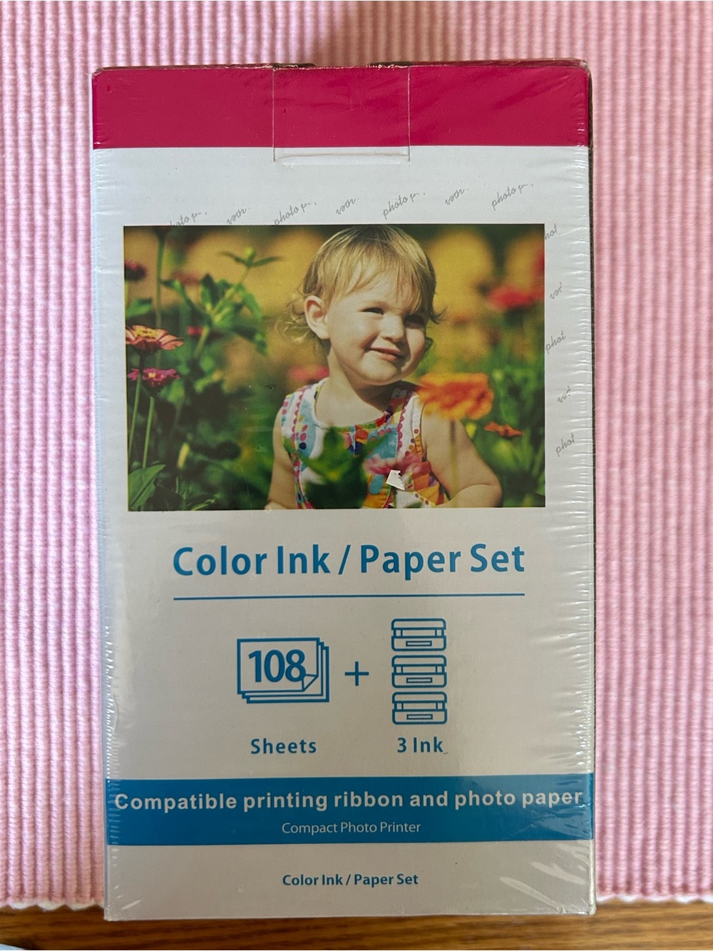 New Wrapped Color Ink & Paper Set - KP-108IN